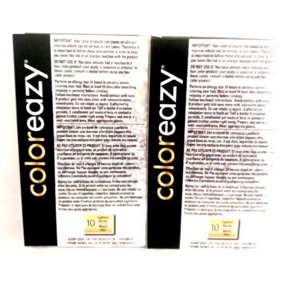 Color Eazy Hair Color Eazy Lightest Blonde Permanent Cream Hair